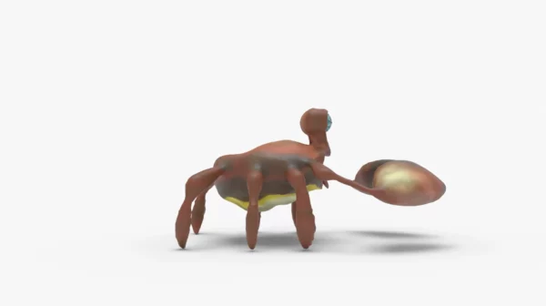 Crab Low Poly 3D Model 3D Model Creature Guard 8