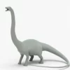 Diplodocus 3D Model Rigged Basemesh 3D Model Creature Guard 31