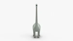 Diplodocus front view