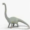 Diplodocus 3D Model Rigged Basemesh 3D Model Creature Guard 40