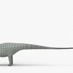 Diplodocus Rigged Basemesh(15)