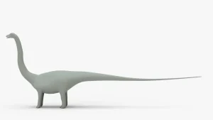 Diplodocus side view