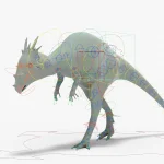 Dracorex Rigged Basemesh(17)