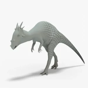 Dracorex 3D Model Rigged Basemesh