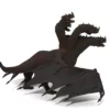 Realistic 5 Head Dragon 3D Model Rigged 3D Model Creature Guard 20