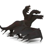 Dragon Rigged 3D Model (11)