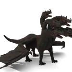 Dragon Rigged 3D Model (2)