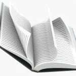 Hardcover Book rigged and animated(10)