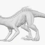 Indoraptor Sculpted(2)