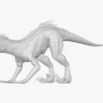 Indoraptor Sculpted(22)