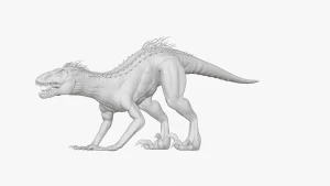 Indoraptor 3D Model