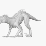 Indoraptor Sculpted(23)