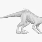 Indoraptor Sculpted(31)