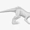 Indoraptor Sculpted 3D Model 3D Model Creature Guard 90