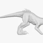 Indoraptor Sculpted(32)