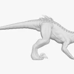 Indoraptor Sculpted(33)
