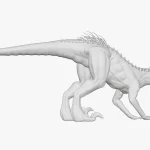 Indoraptor Sculpted(35)
