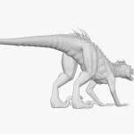 Indoraptor Sculpted(37)