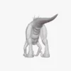 Indoraptor Sculpted 3D Model 3D Model Creature Guard 100