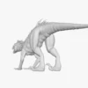 Indoraptor Sculpted 3D Model 3D Model Creature Guard 102