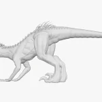 Indoraptor Sculpted(47)