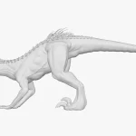 Indoraptor Sculpted(48)