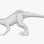 Indoraptor Sculpted(49)