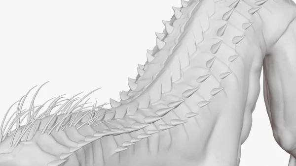 Indoraptor Sculpted 3D Model 3D Model Creature Guard 6