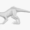 Indoraptor Sculpted 3D Model 3D Model Creature Guard 108