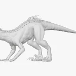 Indoraptor Sculpted(51)