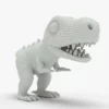 Low Poly Mini Dinosaur Rigged 3D Model 3D Model Creature Guard 28