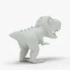 Low Poly Mini Dinosaur Rigged 3D Model 3D Model Creature Guard 26