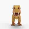 Low Poly Mini Dinosaur Rigged 3D Model 3D Model Creature Guard 17