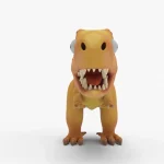 Mini Dinosaur 3d model(2)