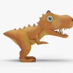 Mini Dinosaur 3d model(5)