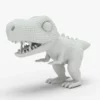 Low Poly Mini Dinosaur Rigged 3D Model 3D Model Creature Guard 27