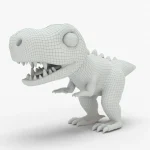 Mini Dinosaur 3d model(9)