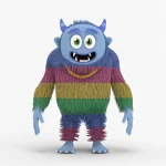 Monster 3d model(12)