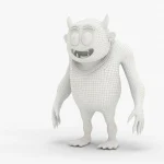 Monster 3d model(2)