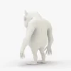 Low Poly Monster 3D Model Rigged 3D Model Creature Guard 25
