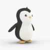 Low Poly Penguin 3D Model 3D Model Creature Guard 27