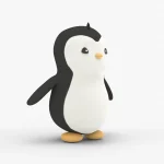 Penguine 3d model(6)