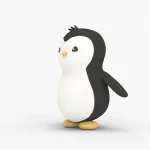 Penguine 3d model(7)