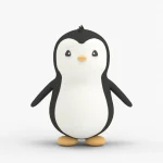 Penguine 3d model(8)