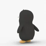 Penguine 3d model(9)