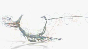 Pteranodon Skeleton 3D Model