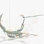 Pteranodon Rigged Basemesh Skeleton(26)