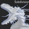 Realistic Dragon Rigged Low Poly 3D Model 3D Model Creature Guard 29