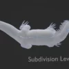 Realistic Dragon Rigged Low Poly 3D Model 3D Model Creature Guard 41