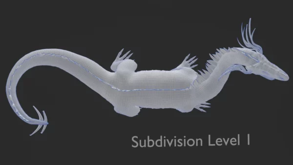 Realistic Dragon Rigged Low Poly 3D Model 3D Model Creature Guard 20